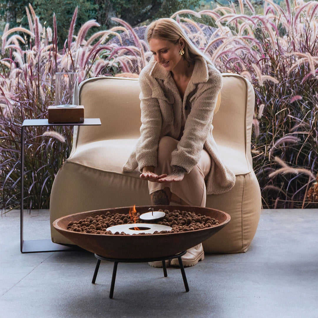 Poltrona Joy, Puff de Jardim - Reality - Casa do Patrão