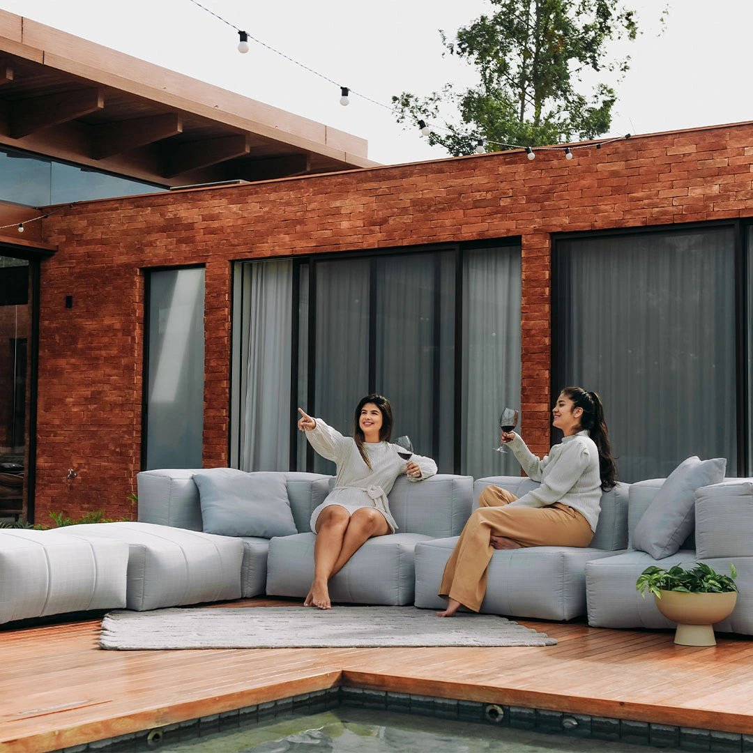 Puff Modular - Eco Flame Garden