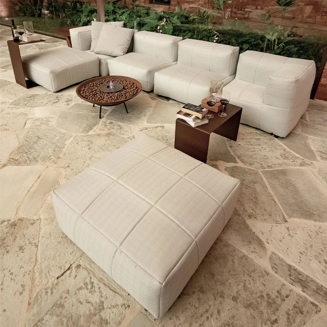 Puff Modular - Poltrona - Eco Flame Garden