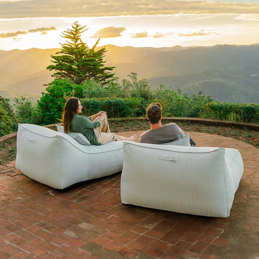 Espreguiçadeira Casal Duo - Puff de Jardim | Outlet