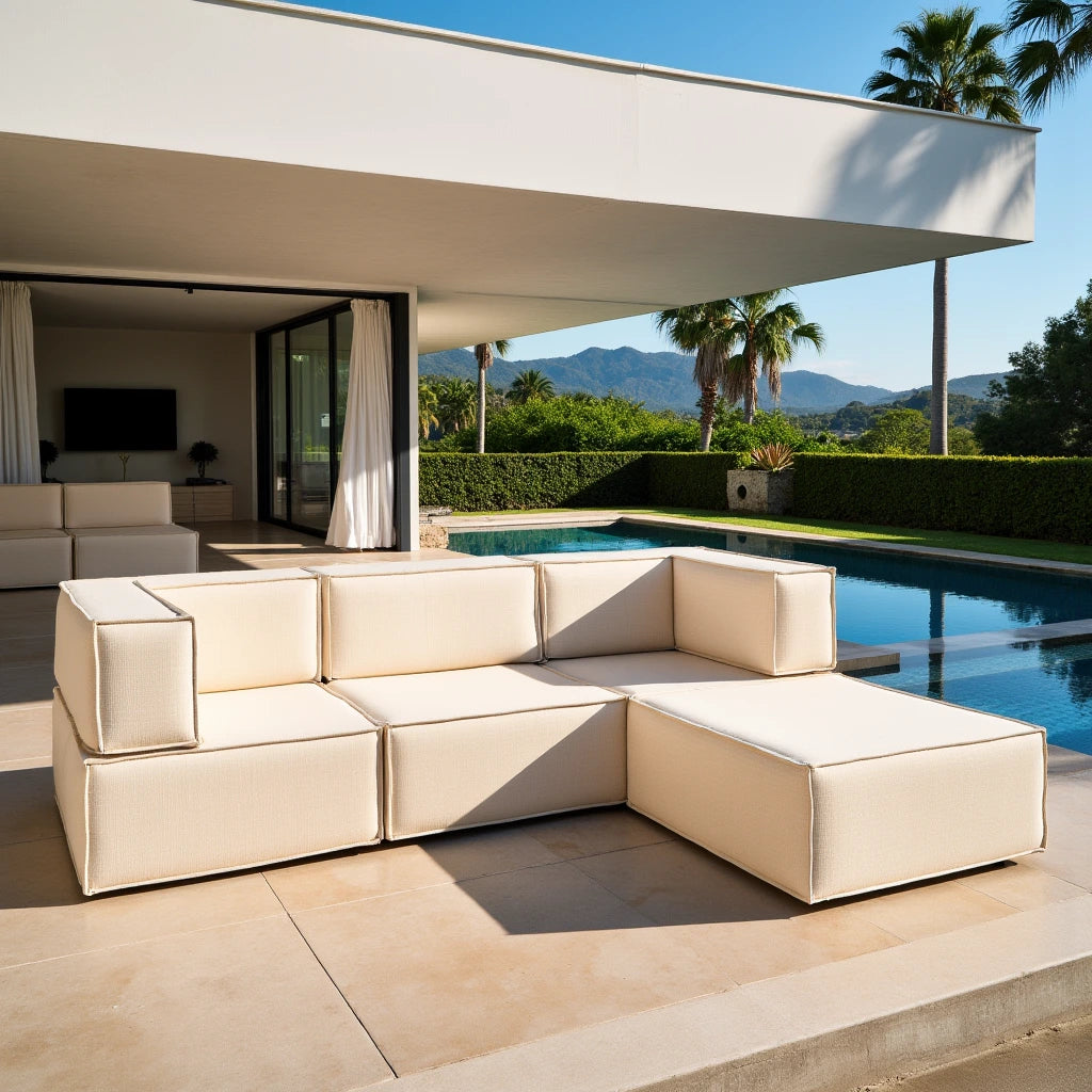Lounge Zimma com 4 Módulos - Reality - Casa do Patrão