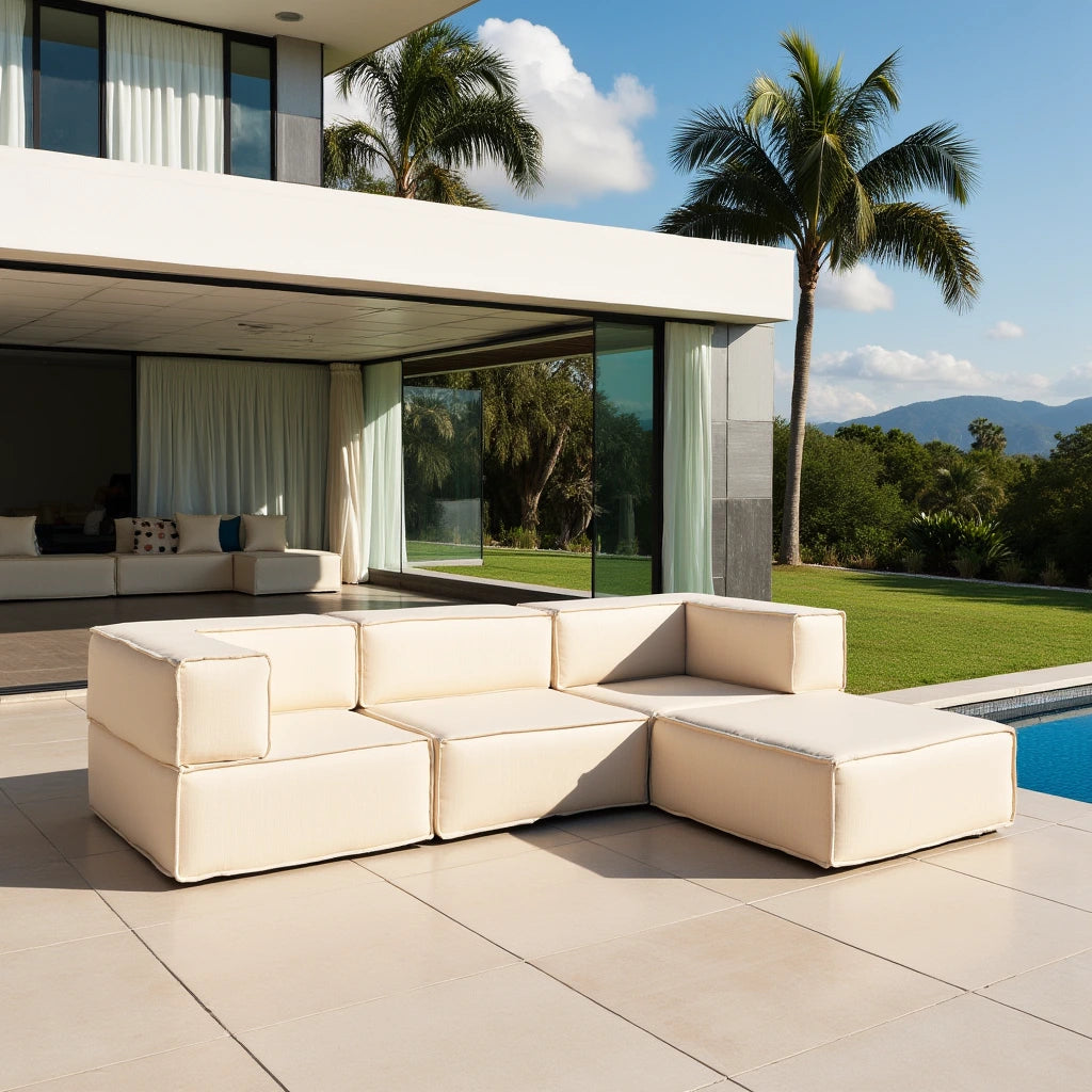 Lounge Zimma com 4 Módulos - Reality - Casa do Patrão