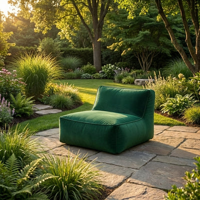 Poltrona Joy, Puff de Jardim