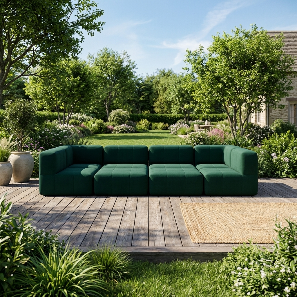 Kit 8 Puffs Puzz Modular